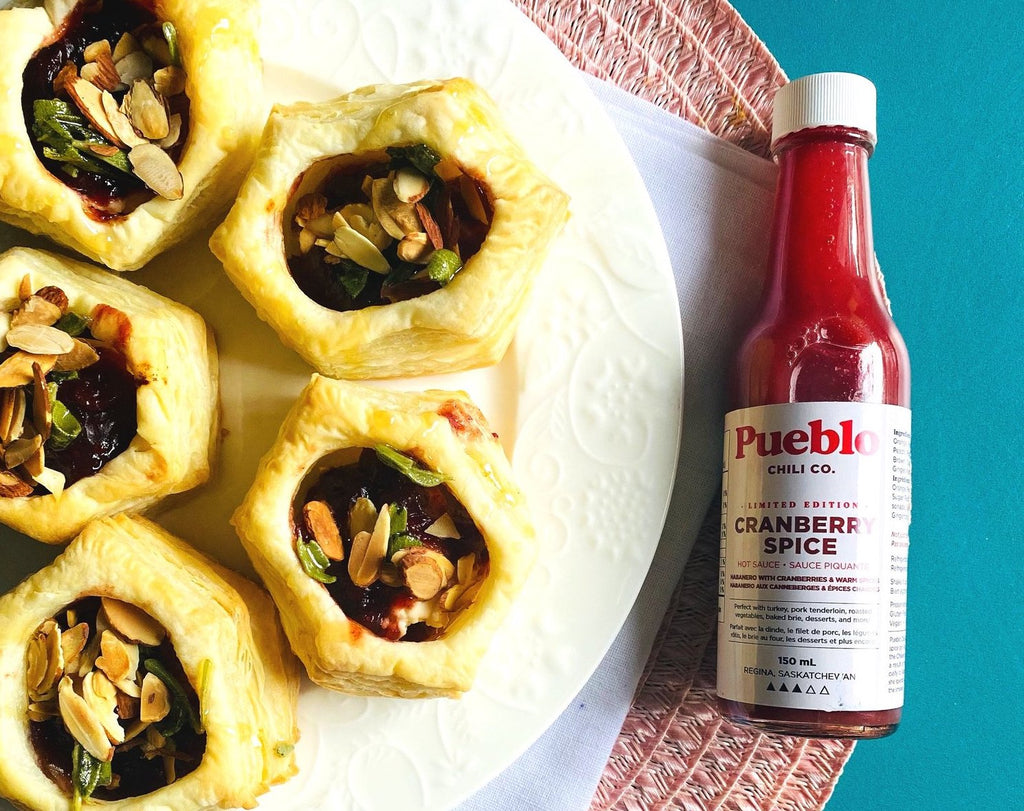 12 Days of Pueblo with Kate's Kitchen: Cranberry Spice Goat Cheese Puff Pastry