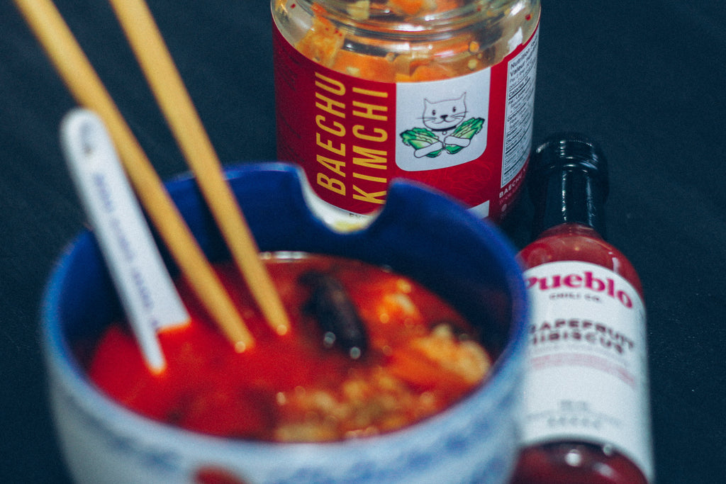 Receta: Spicy Baechu Kimchi + Chicken Soup