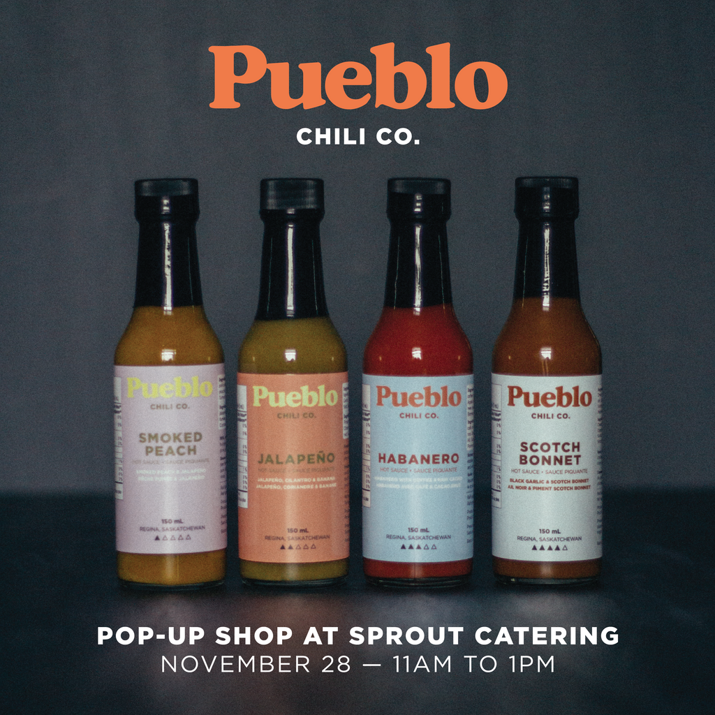 Pop-up shop on November 28 at Sprout Catering