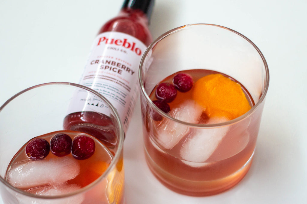 12 Days of Pueblo with Kate's Kitchen: Cranberry Spice Old Fashioned